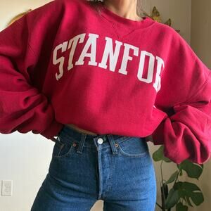90s vintage stanford crewneck sweatshirt